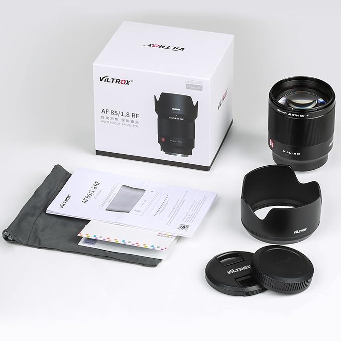 Viltrox AF 85mm f/1.8 RF Lens for Canon RF - cambuy-lives Viltrox AF 85mm f/1.8 RF Lens for Canon RF - cambuy-lives